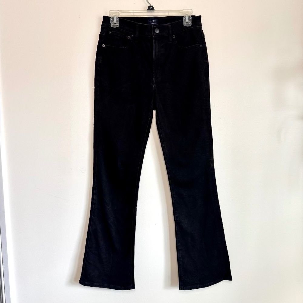 J. Crew Boot Cut All Day Stretch Jeans - Midnight Wash (Black) | Size 27
